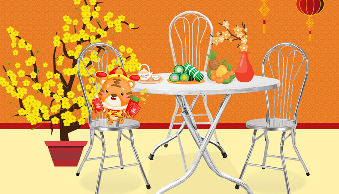 don-tet-sum-vay-du-day-ca-nam-voi-bo-ban-an-xuan-hoa